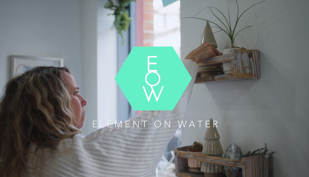 Element On Water Christmas Decorating Party poster